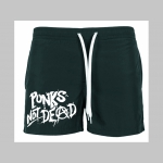 Punks not Dead  - plavky s mot&iacute;vom - plavkov&eacute; p&aacute;nske kraťasy s pohodlnou gumou v p&aacute;se a &scaron;n&uacute;rkou na dotiahnutie vhodn&eacute; aj ako klasick&eacute; kraťasy na voľn&yacute; čas